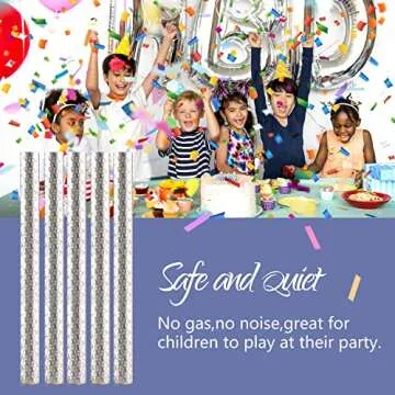 BATTIFE Confetti Wands - Vibrant Celebration Shoots