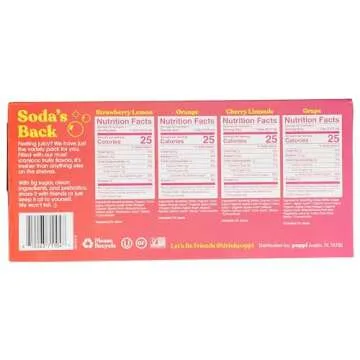 Poppi Variety Probiotic Soda Pack - 8 Flavors to Love!