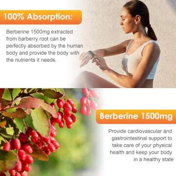 Organic Berberine Liquid Drops 2 Pack for Immune Support