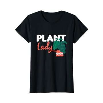 Plants Lady Flowers Gardener Garden Flower Gift T-Shirt