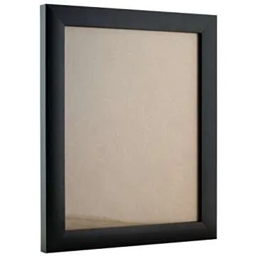 Craig Frames 24x36 Modern Black Poster Frame with Clear Plexiglass - Elegant Matte Finish for Wall Display