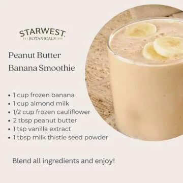 Starwest Botanicals Organic Milk Thistle Seed Powder, 1 Pound