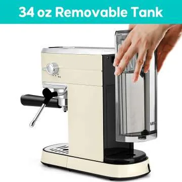 20 Bar CASABREWS Espresso Machine with Milk Frother