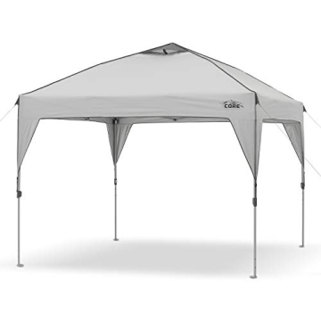 CORE Pop-Up 10x10 Canopy Tent | Quick Setup & Stylish Design