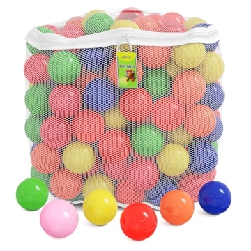 Click N' Play Ball Pit Balls for Kids - 200 Pack of Colorful, Safe, and Fun Balls!