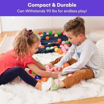 Click N' Play Ball Pit Balls for Kids, 200 Pack