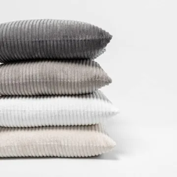 Luxurious Komollocoe Neutral Pillow Covers Set of 4