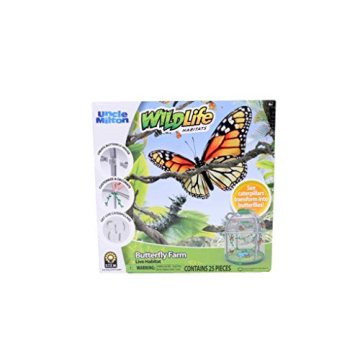 Uncle Milton Butterfly Farm - STEM Toy for Kids 6+