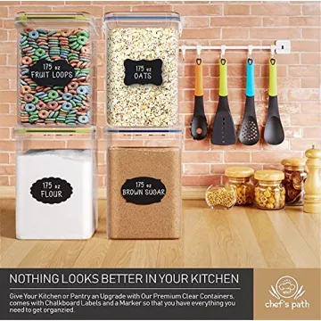 Airtight Food Storage Box Set with Measuring Tools
