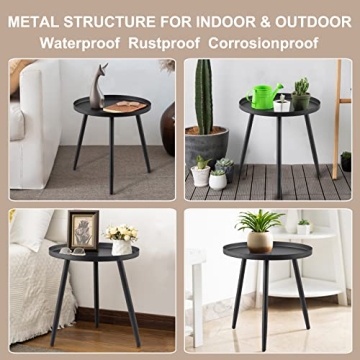 Versatile AOJEZOR End Table for Home Decor
