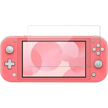 Nintendo Switch Lite Premium Bundle in Coral Renewed