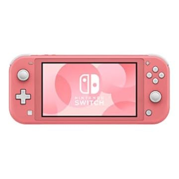 Nintendo Switch Lite Premium Bundle in Coral Renewed