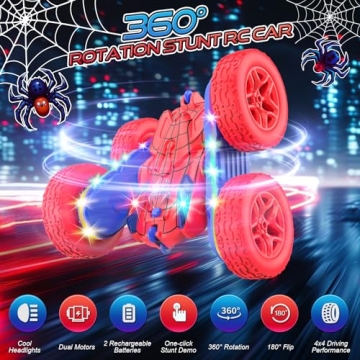 Terucle Stunt RC Car Double-Sided Fun for All Ages