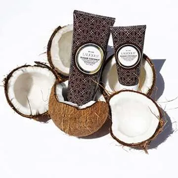 LALICIOUS Sugar Coconut Body Butter for Hydration