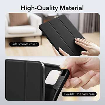 ESR iPad Pro 11 Case with Stand and Pencil Holder