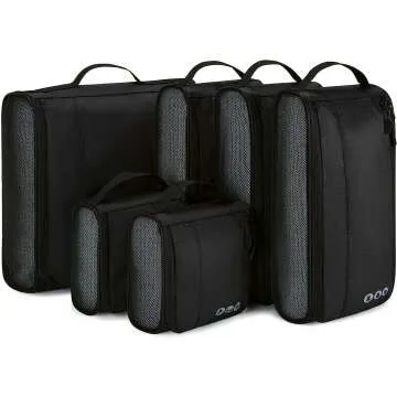 Lightweight BAGSMART Packing Cubes Set for Travel
