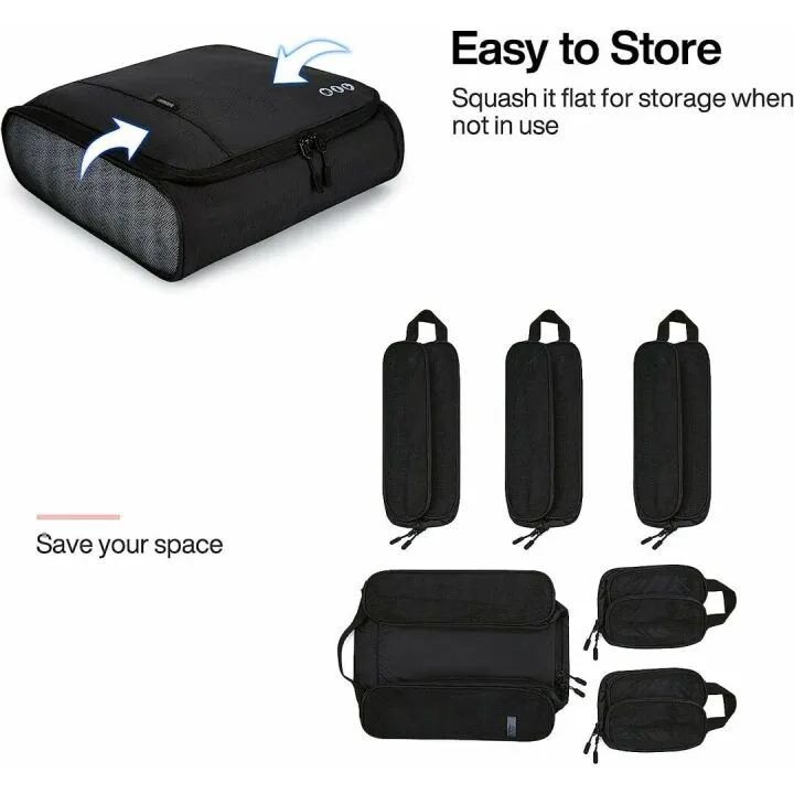 Lightweight BAGSMART Packing Cubes Set for Travel