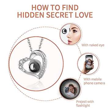 Personalized Picture Projection Necklace - Easycosy Gift