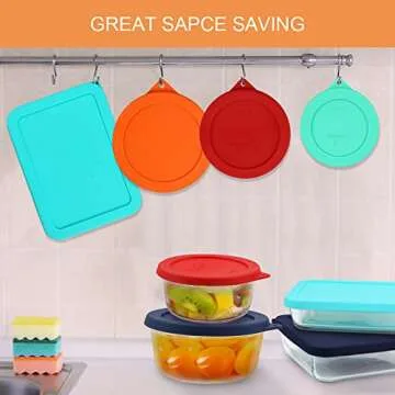 Sophico Silicone Storage Lids - Versatile Kitchen Covers