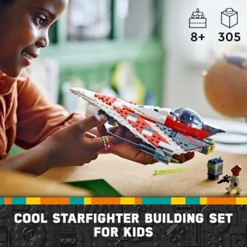 LEGO Star Wars Jedi Bob’s Starfighter for Ages 8 and Up