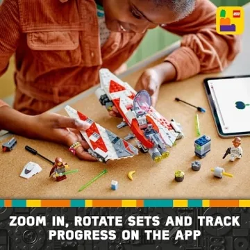 LEGO Star Wars Jedi Bob’s Starfighter for Ages 8 and Up