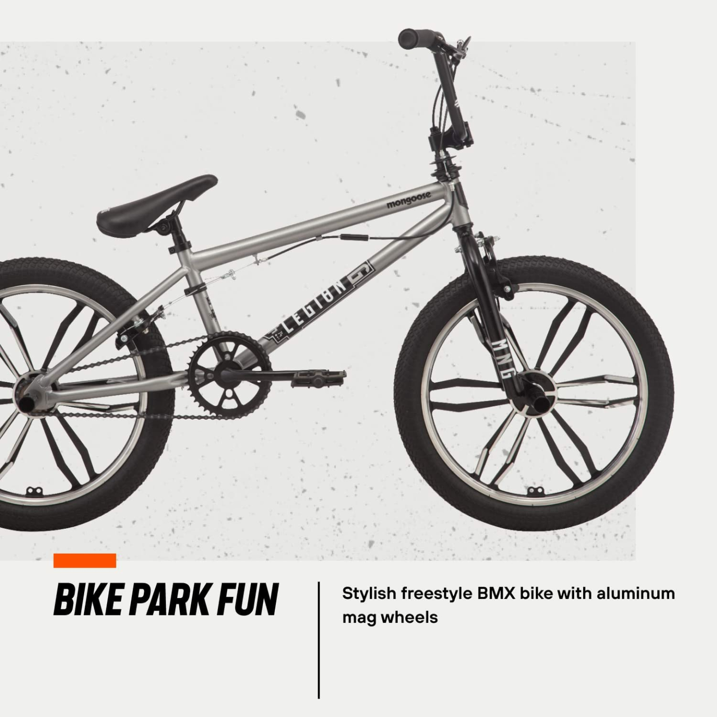 Mongoose Legion Kids BMX Bike - Entry Level & Durable