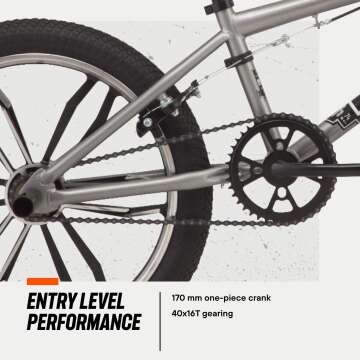 Mongoose Legion Kids BMX Bike - Entry Level & Durable