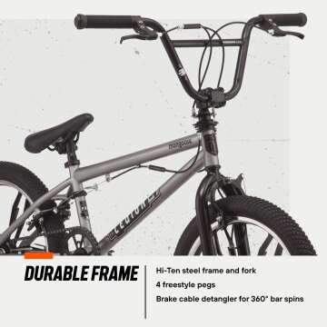 Mongoose Legion Kids BMX Bike - Entry Level & Durable