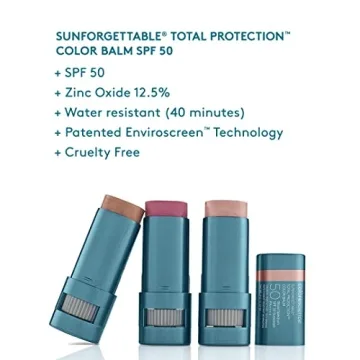 Colorescience Sunforgettable Color Balm SPF 50 Trio - Hydrating & Versatile