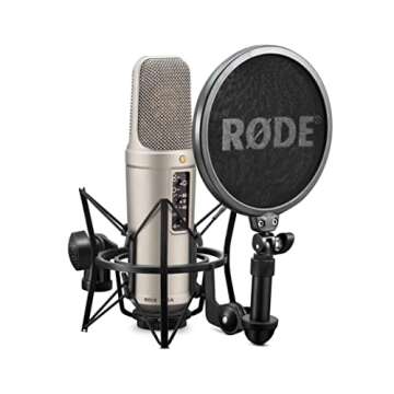 Rode NT2-A Studio Solution Microphone, Silver, Wired, Singing