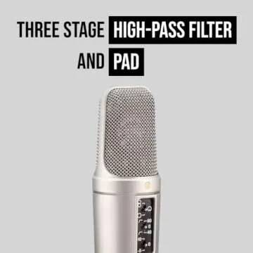 Versatile Rode NT2-A Microphone for Studio & Live Use