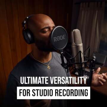 Versatile Rode NT2-A Microphone for Studio & Live Use