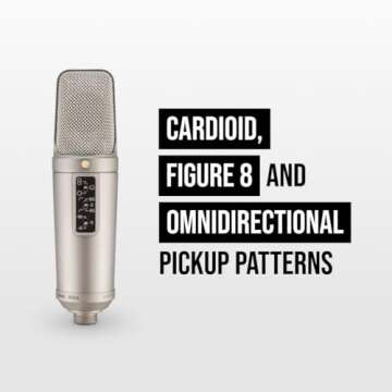 Versatile Rode NT2-A Microphone for Studio & Live Use