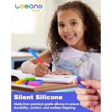 LESONG Sensory Fidget Toys - Textured Pencil Grips