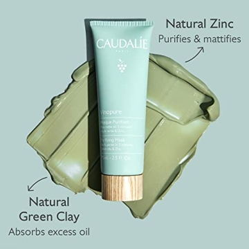 Caudalie Vinopure Purifying Clay Mask for Flawless Skin