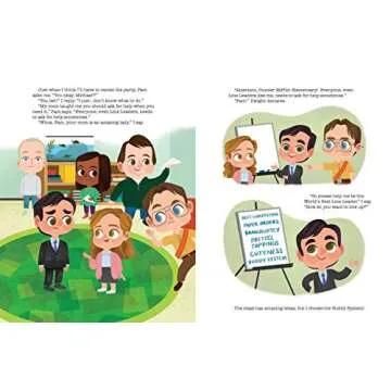 The Office: A Day at Dunder Mifflin Elementary Fun Book