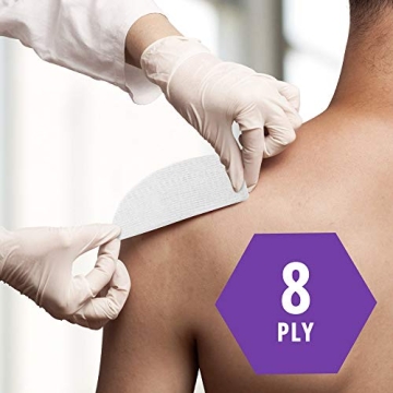 MED PRIDE 200 Pack Surgical Sponges for Wound Care