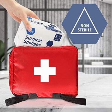 MED PRIDE 200 Pack Surgical Sponges for Wound Care