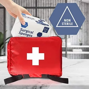 MED PRIDE 200 Pack Surgical Sponges for Wound Care