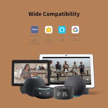 Aqara Hub M1S Gen 2, Smart Home Bridge for Alarm System (2.4 GHz Wi-Fi Required, Not Support Wi-Fi 6...