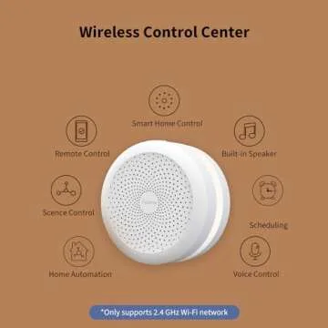 Aqara Hub M1S Gen 2, Smart Home Bridge for Alarm System (2.4 GHz Wi-Fi Required, Not Support Wi-Fi 6), Remote Monitor and Control, Home Automation, Supports Apple HomeKit, Alexa, Google and IFTTT