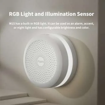 Aqara Hub M1S Gen 2, Smart Home Bridge for Alarm System (2.4 GHz Wi-Fi Required, Not Support Wi-Fi 6), Remote Monitor and Control, Home Automation, Supports Apple HomeKit, Alexa, Google and IFTTT