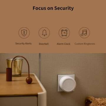 Aqara Hub M1S Gen 2, Smart Home Bridge for Alarm System (2.4 GHz Wi-Fi Required, Not Support Wi-Fi 6), Remote Monitor and Control, Home Automation, Supports Apple HomeKit, Alexa, Google and IFTTT