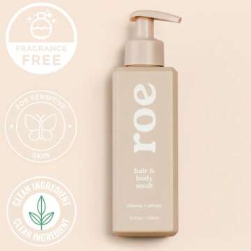 Gentle Baby Body Wash for Sensitive Skin | Vegan & Safe