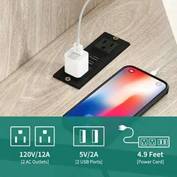 YITAHOME Corner TV Stand for TVs up to 55/50 Inch with Power Outlet, Modern Farmhouse Entertainment Center, Wood TV Media Console with Storage Cabinets Shelves for Living Room, White Oak