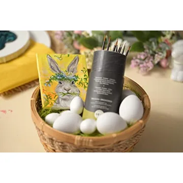 DACO Miniature Paint Brush Set, 15 Detail Brushes with Holder