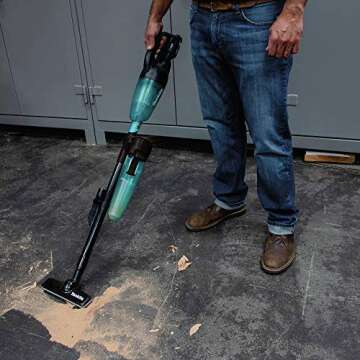 Makita 199553-5 Cyclonic Vacuum Attachment Enhances Cleaning