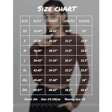 PUMIEY Women's Long Sleeve Crew Neck Slim Fit Top - Stylish & Comfortable