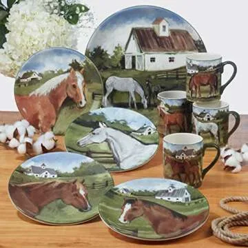 York Stables 3-D Horse Cookie Jar for Equine Lovers