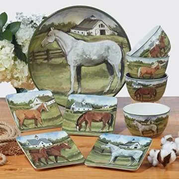 York Stables 3-D Horse Cookie Jar for Equine Lovers